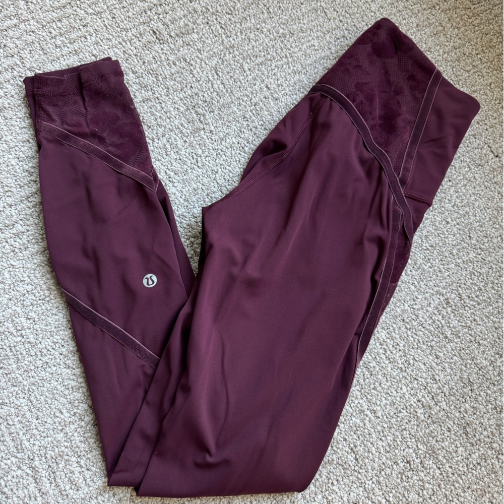 Purple lululemon leggings